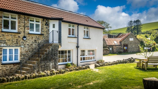 The exterior of Kingfisher View, Devon